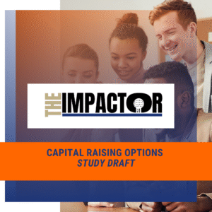 Capital Raising Options – Study Guide Draft