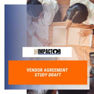 Vendor Agreement – Study Guide Draft